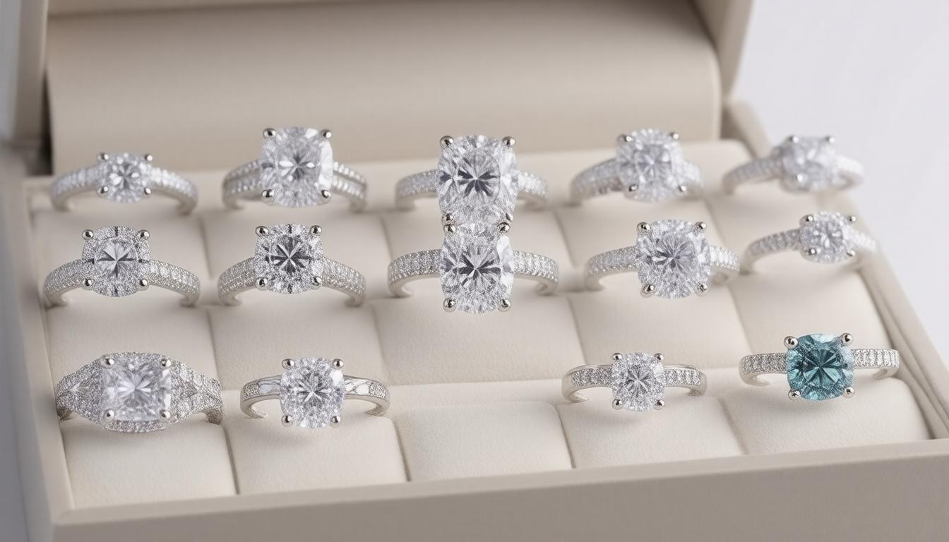 Where to Buy High-Quality Radiant Cut Moissanite Rings