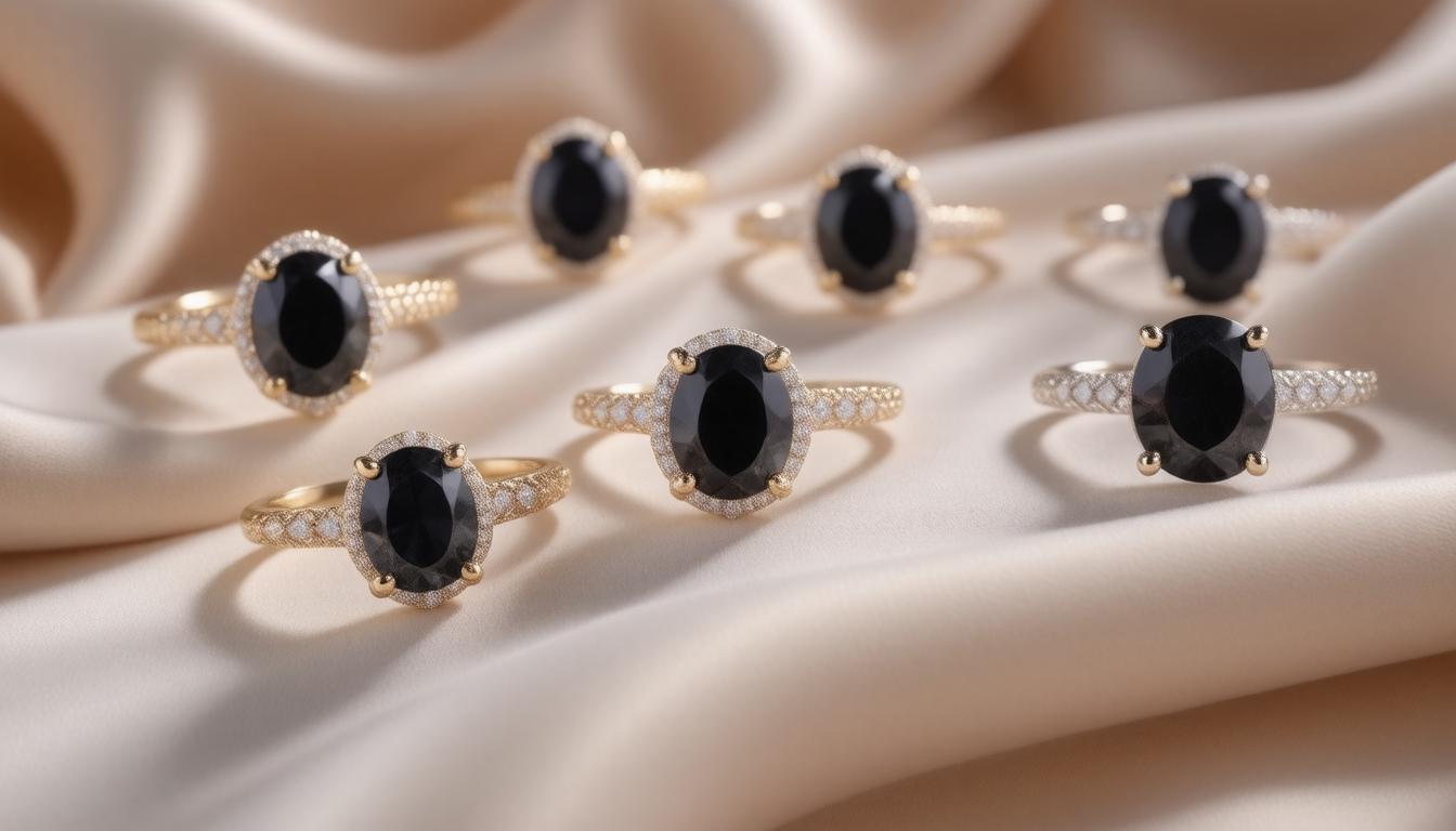 The Allure of Black Moissanite Rings: A Stunning Alternative to Traditional Diamonds