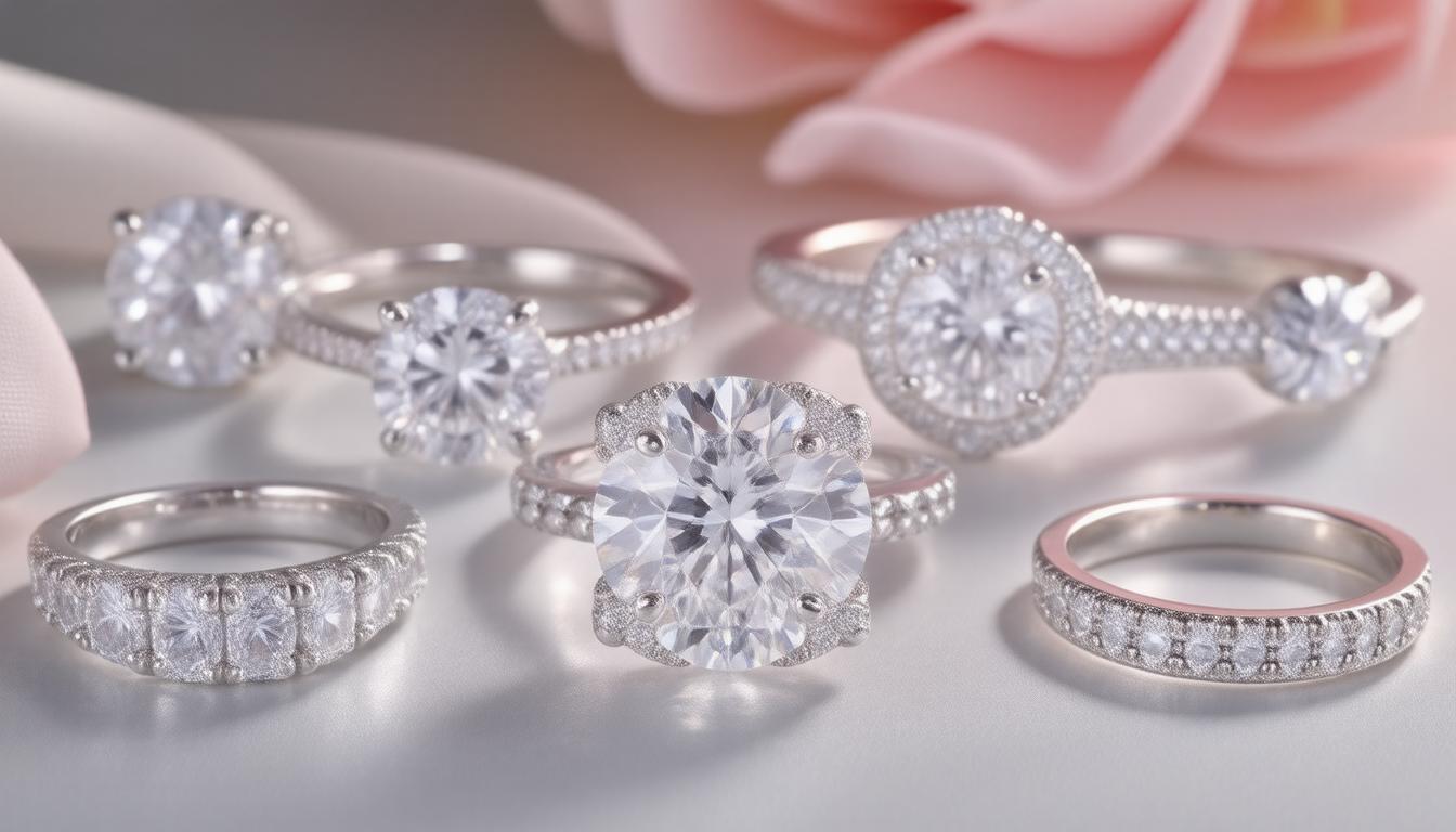 Discover the Timeless Elegance of Moissanite Wedding Rings: A Sparkling Alternative for Your Special Day