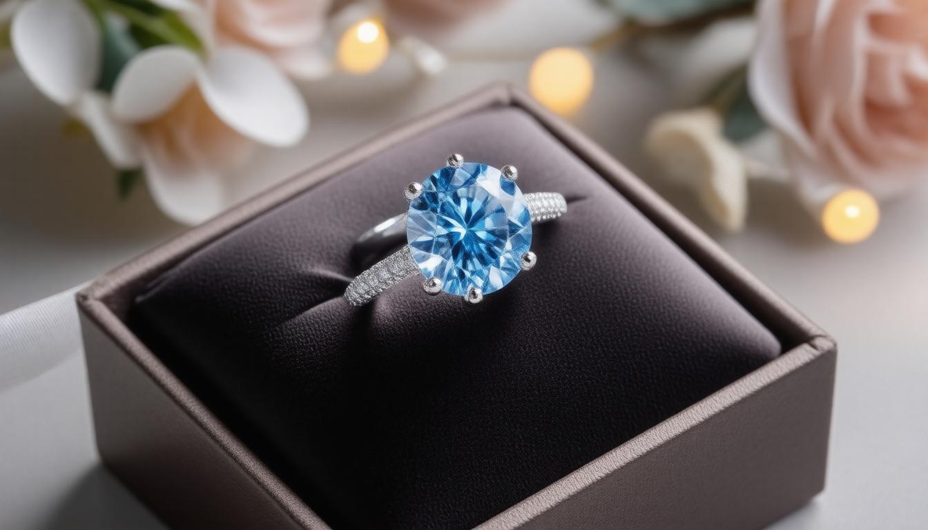 Choosing the Perfect Blue Moissanite Ring for Your Occasion