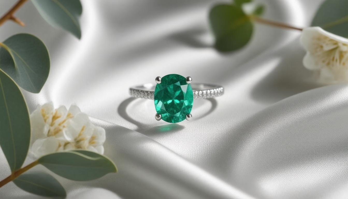 Discover the Allure of Emerald Moissanite Rings: The Perfect Blend of Elegance and Sustainability