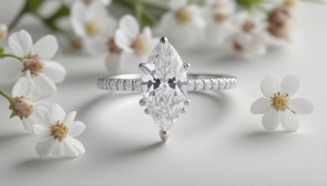 Why Choose a Moissanite Marquise Ring for Engagement