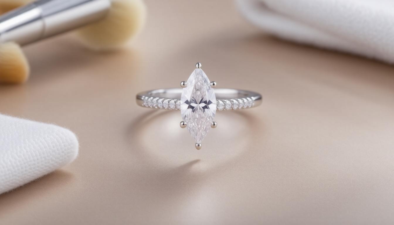 Caring for Your Moissanite Marquise Ring: Maintenance Tips