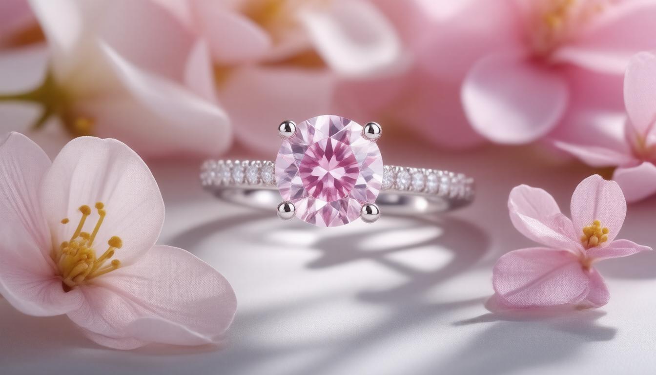 The Allure of Pink Moissanite Rings: A Perfect Blend of Beauty and Elegance