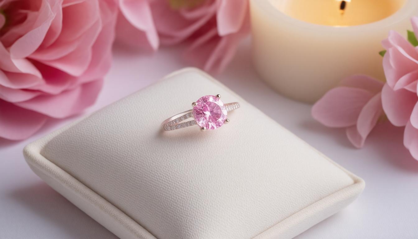 Caring for Your Pink Moissanite Ring