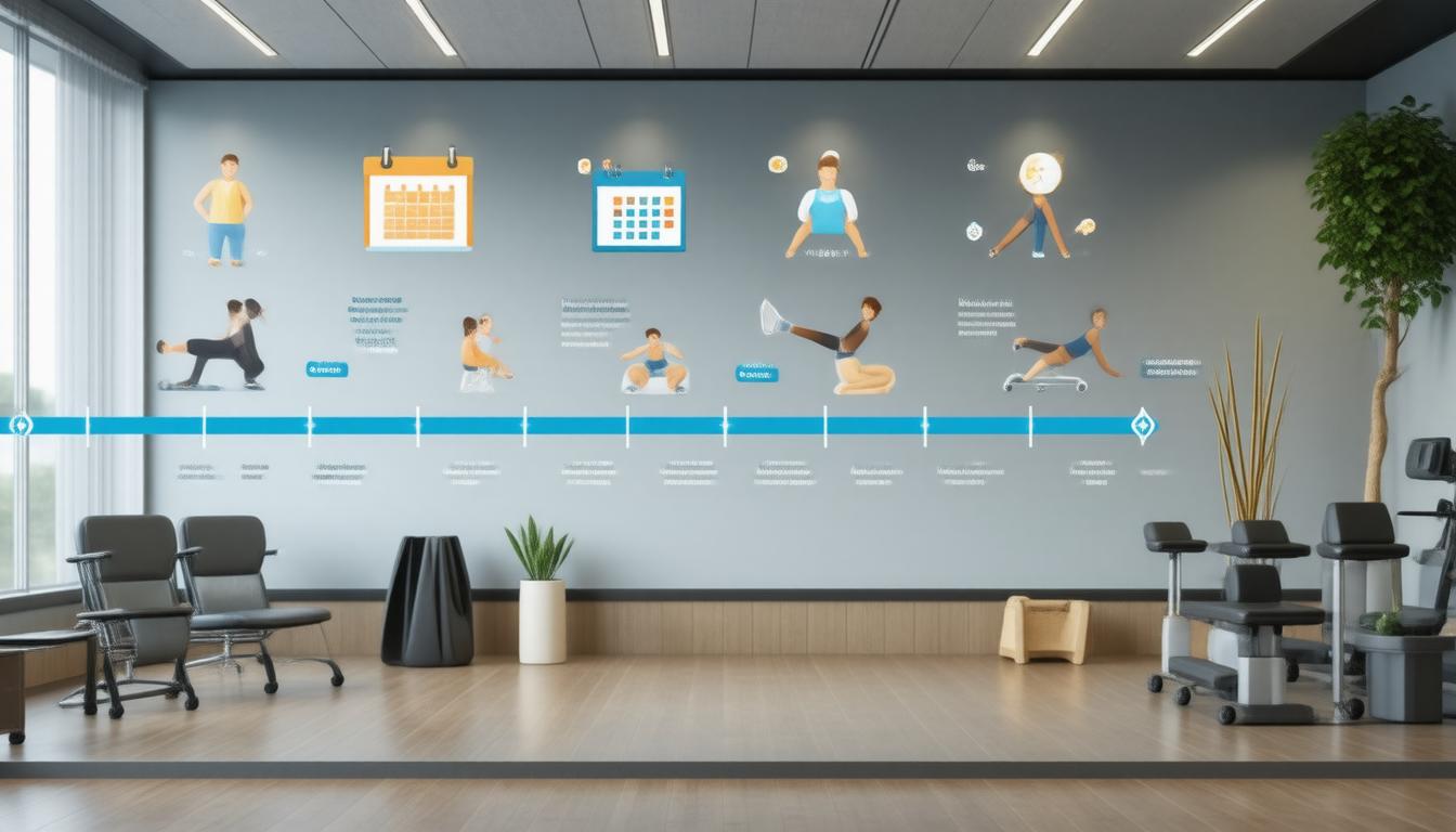 Typische tijdlijn voor revalidatie