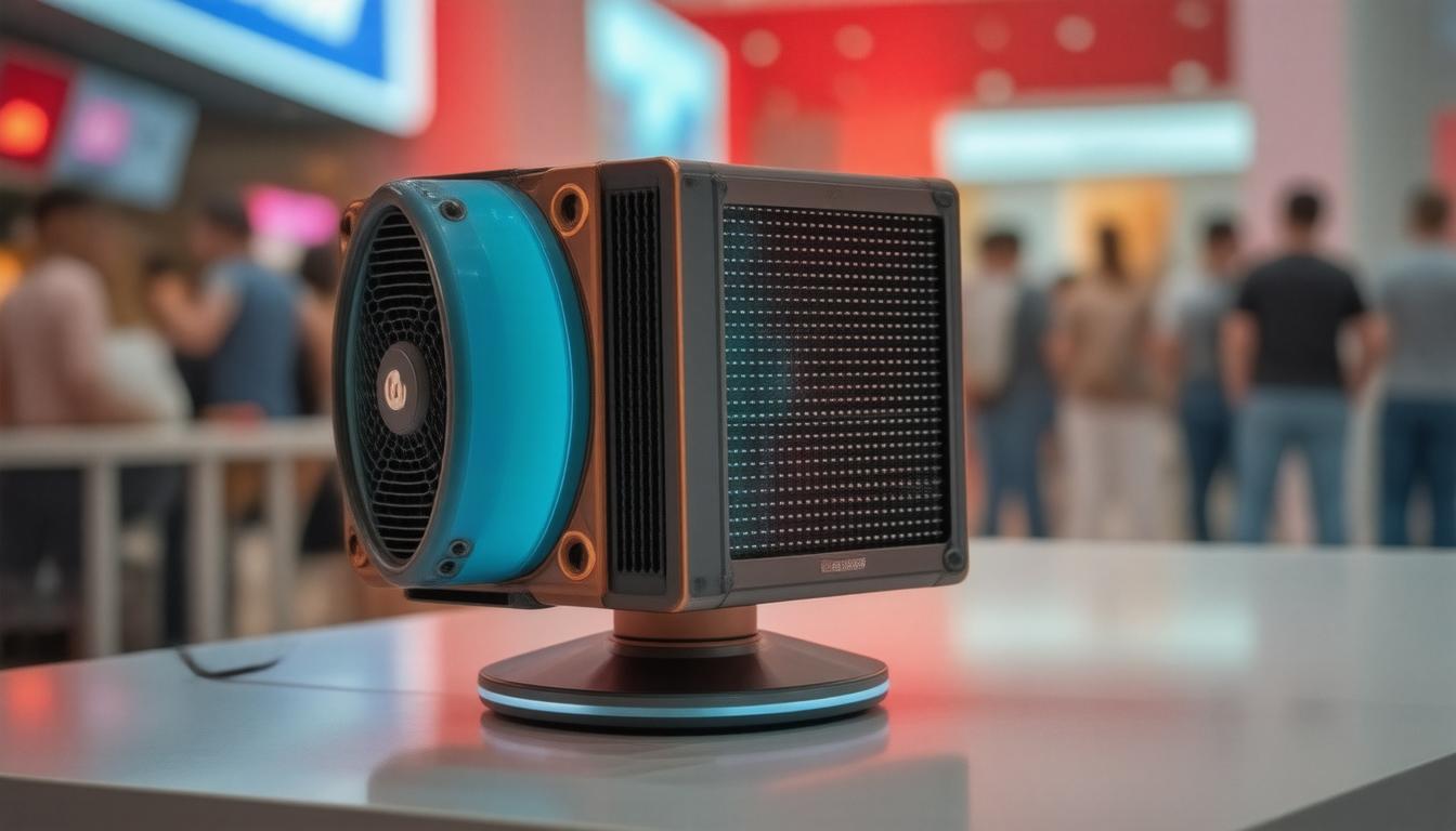MSI Unveils MAG CoreLiquid A13: A Playful Cooler with a Rotating Figurine Stand at CES 2025!