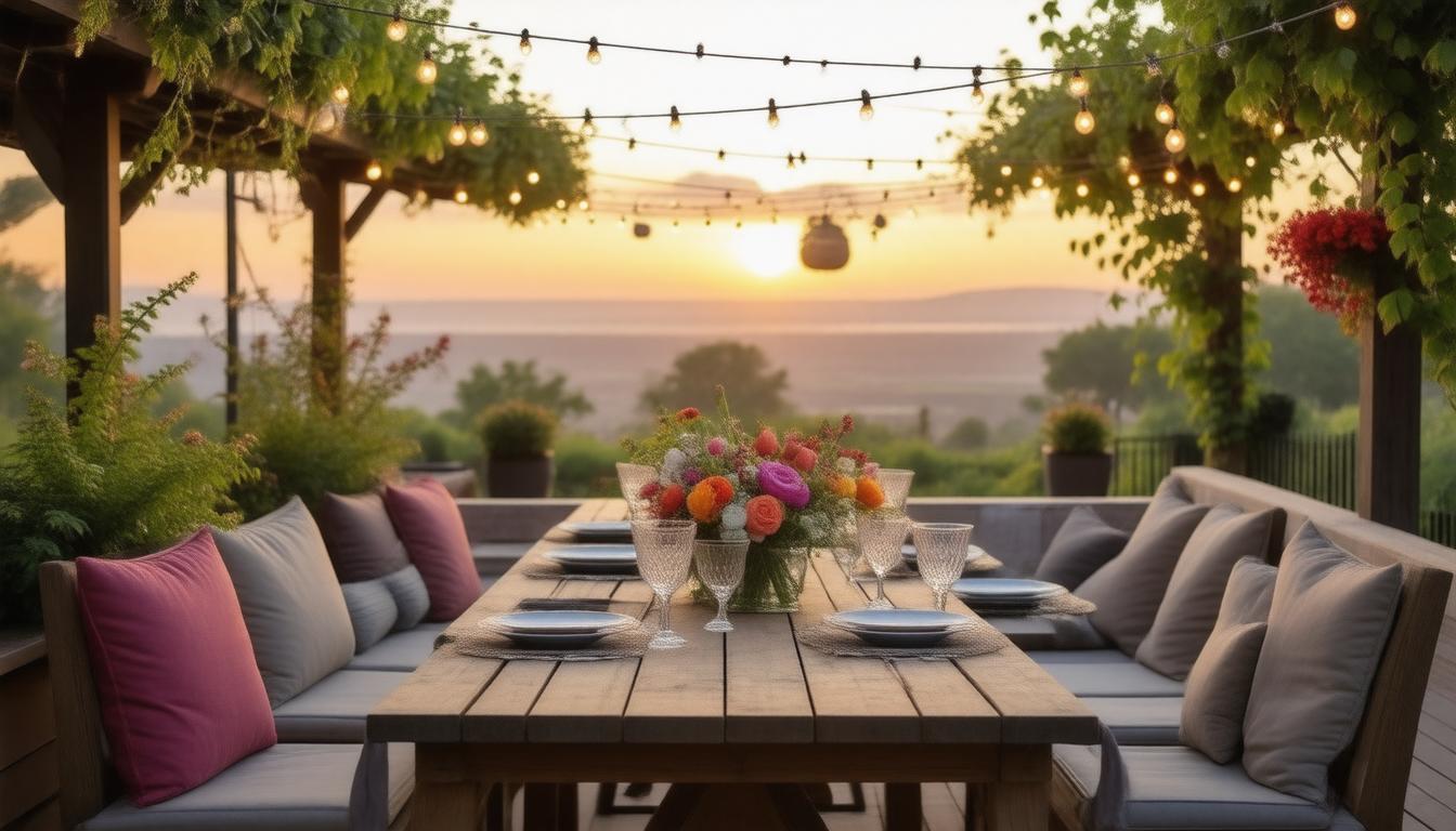 Design Ideas to Enhance Your Outdoor Dining Experience