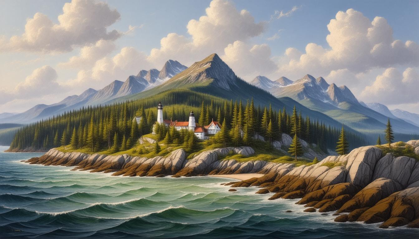 Discover the Beauty of Mount Desert Island Through Stunning Paintings