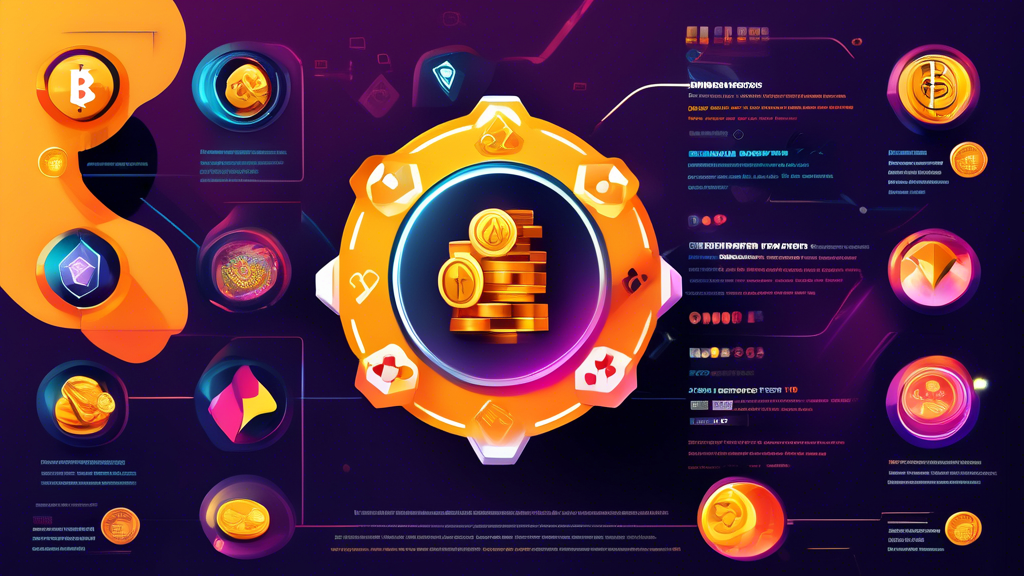 Create an informative and visually engaging infographic that highlights key tips for choosing the best online crypto casino for gaming experiences in 2023. Include elements such as icons representing game variety, payment options, and security features. Use a modern, sleek design with cryptocurrency symbols, casino game graphics like dice and cards, and a vibrant color palette to convey excitement. Show a checklist layout to emphasize important factors to consider alongside best practices for maximizing enjoyment while playing online crypto casino games.