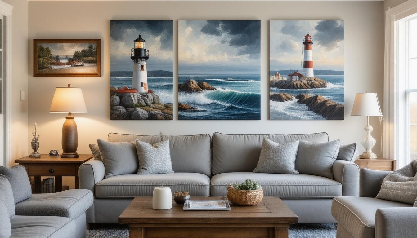 Incorporating Lighthouse Art into Your Home Decor