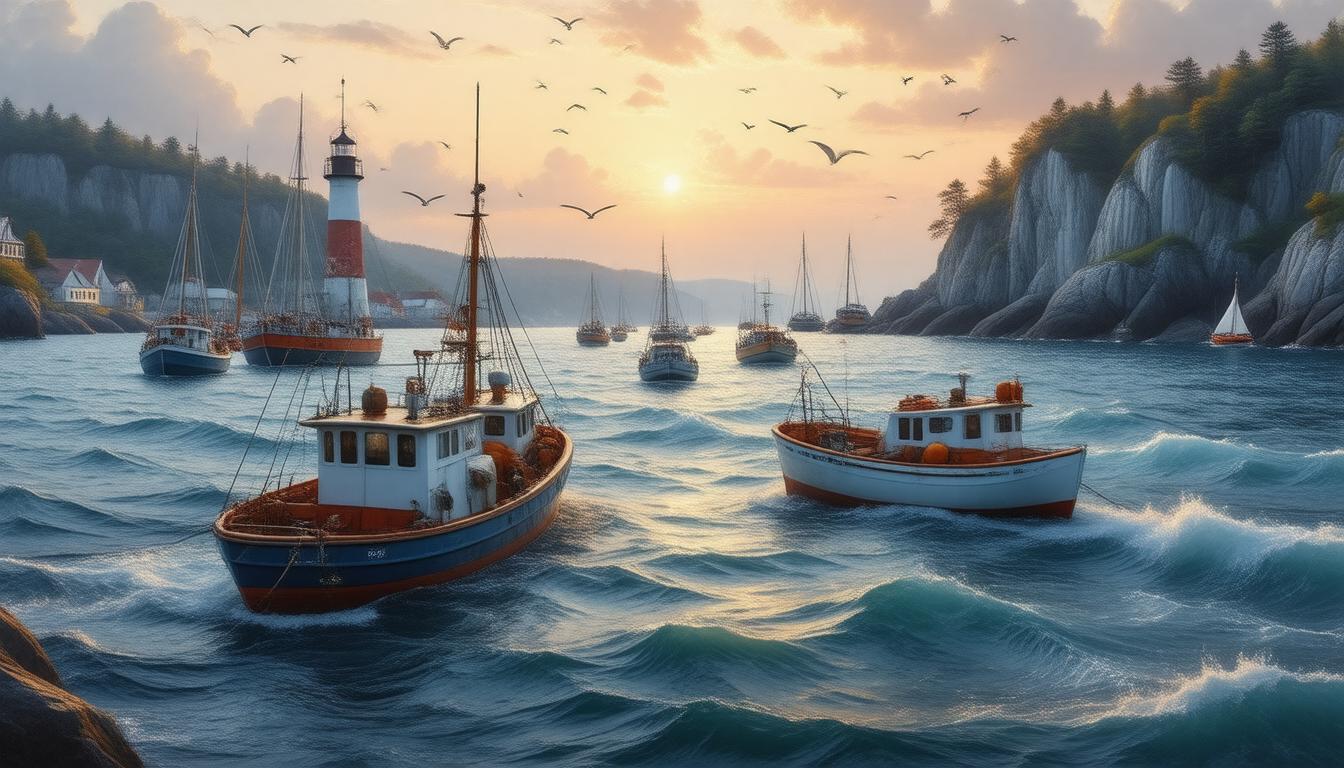 Maritime Masterpieces: Capturing Life by the Sea