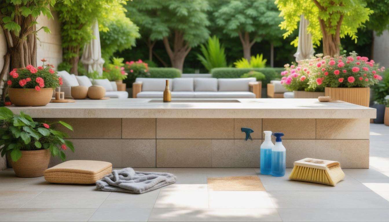Maintenance Tips for Stone Countertops in Outdoor Settings