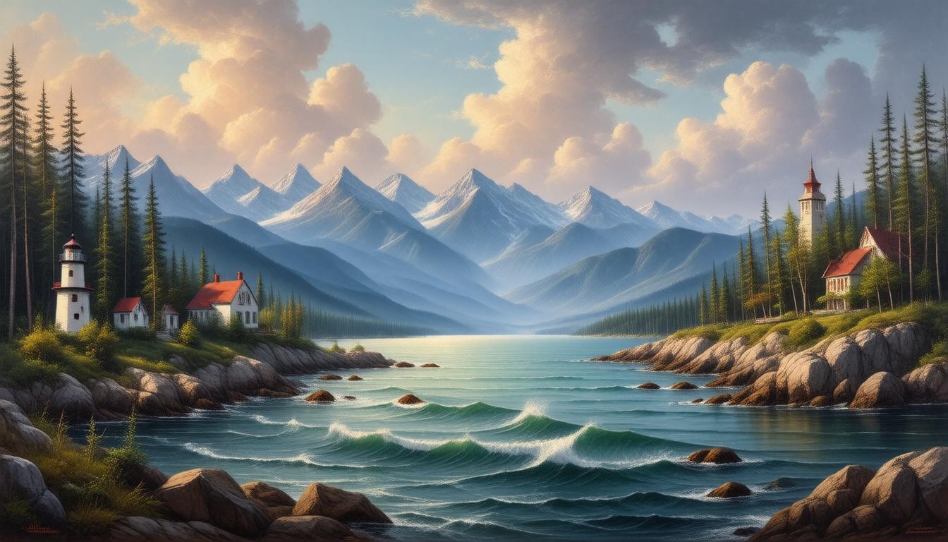 From Canvas to Reality: Exploring Iconic Landscapes