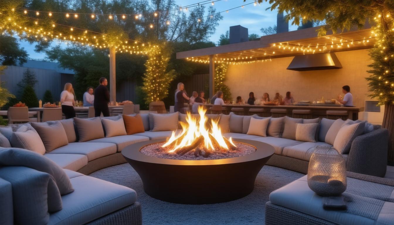 Seasonal Activities to Enjoy with Your Fire Pit and Kitchen Combo