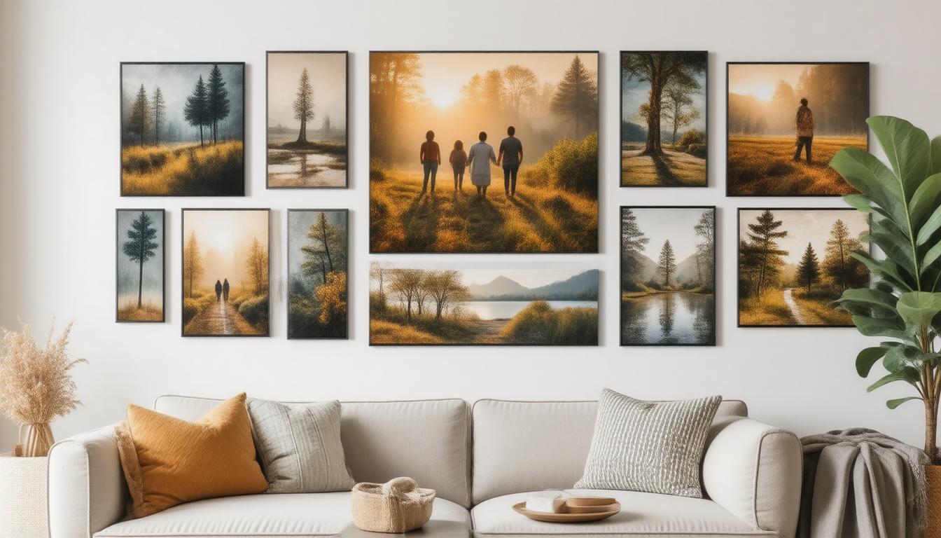 Tips for Hanging and Displaying Canvas Prints