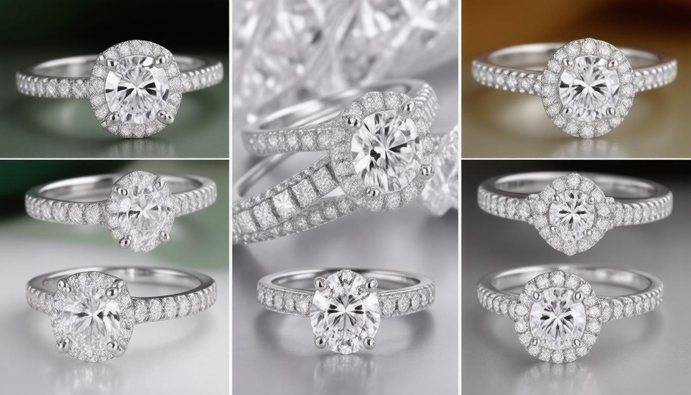 Exploring Different Styles and Settings of Moissanite Wedding Rings