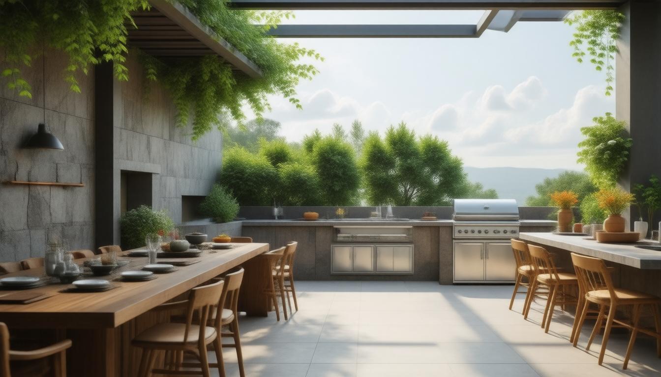 Essential Features for a Functional Outdoor Kitchen
