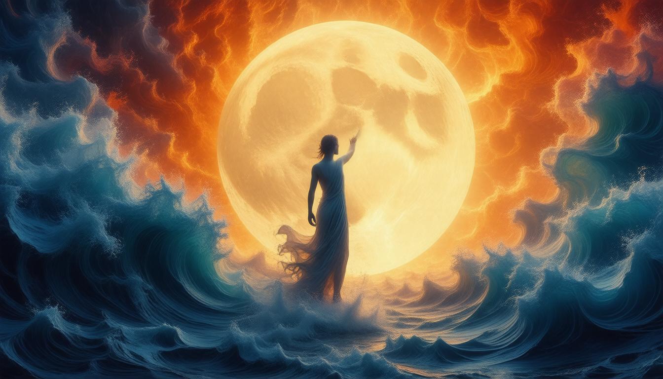 Unleash Your Inner Fire: Harnessing the Energy of the Moon in Aries This Sunday!