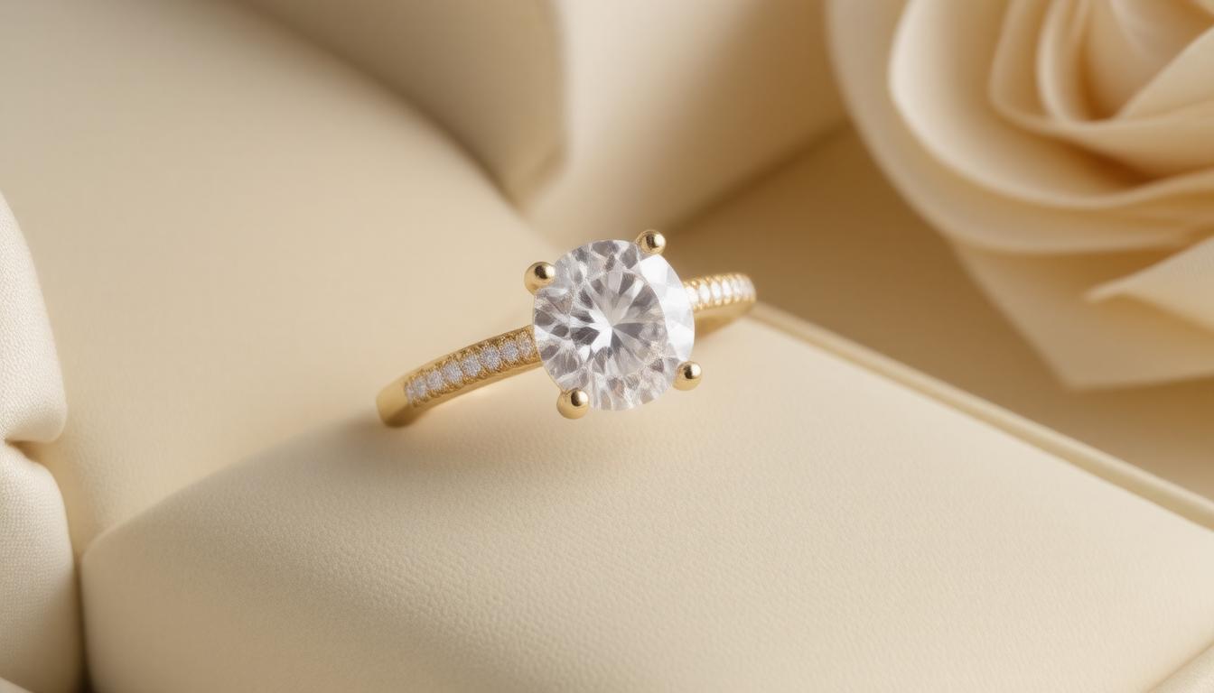 The Benefits of Gold Moissanite Engagement Rings