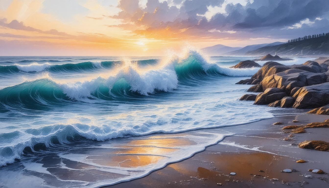 Techniques and Mediums Used in Contemporary Seascapes