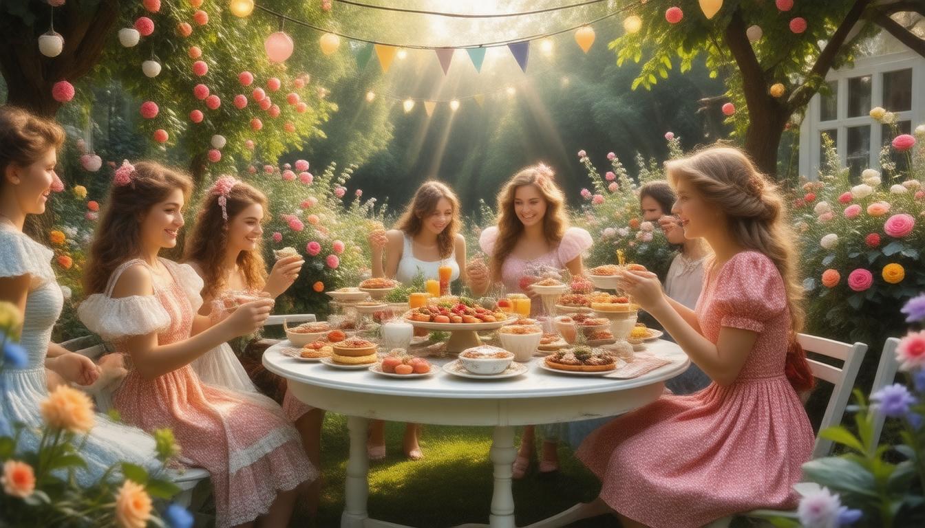 Creating a Whimsical Garden Party