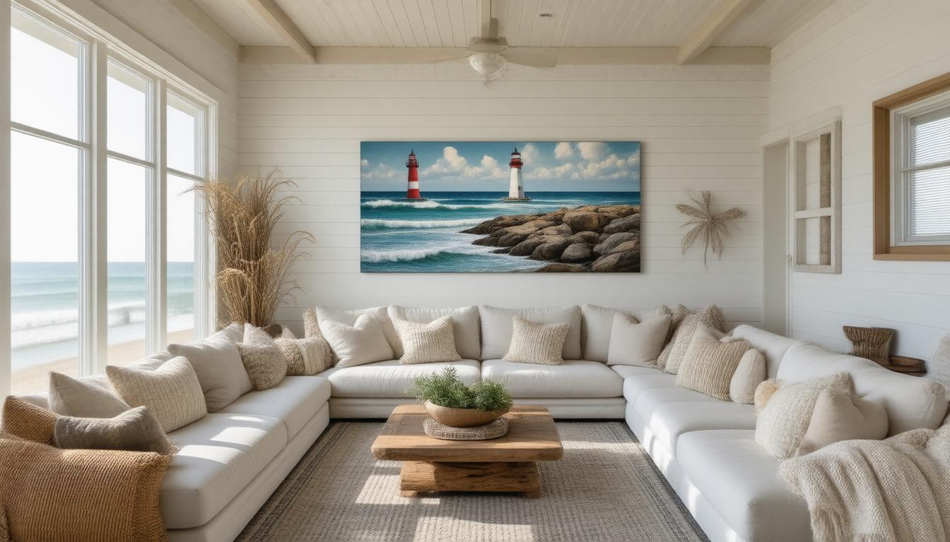 Tips for Displaying Beach House Art in Your Home