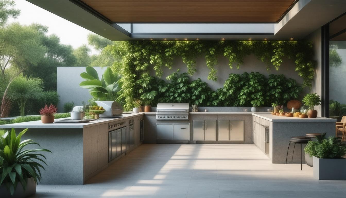 Top Outdoor Kitchen Appliance Brands and Their Features