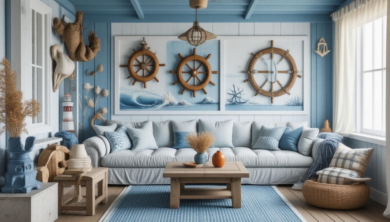3. Incorporating Nautical Accessories and Furniture