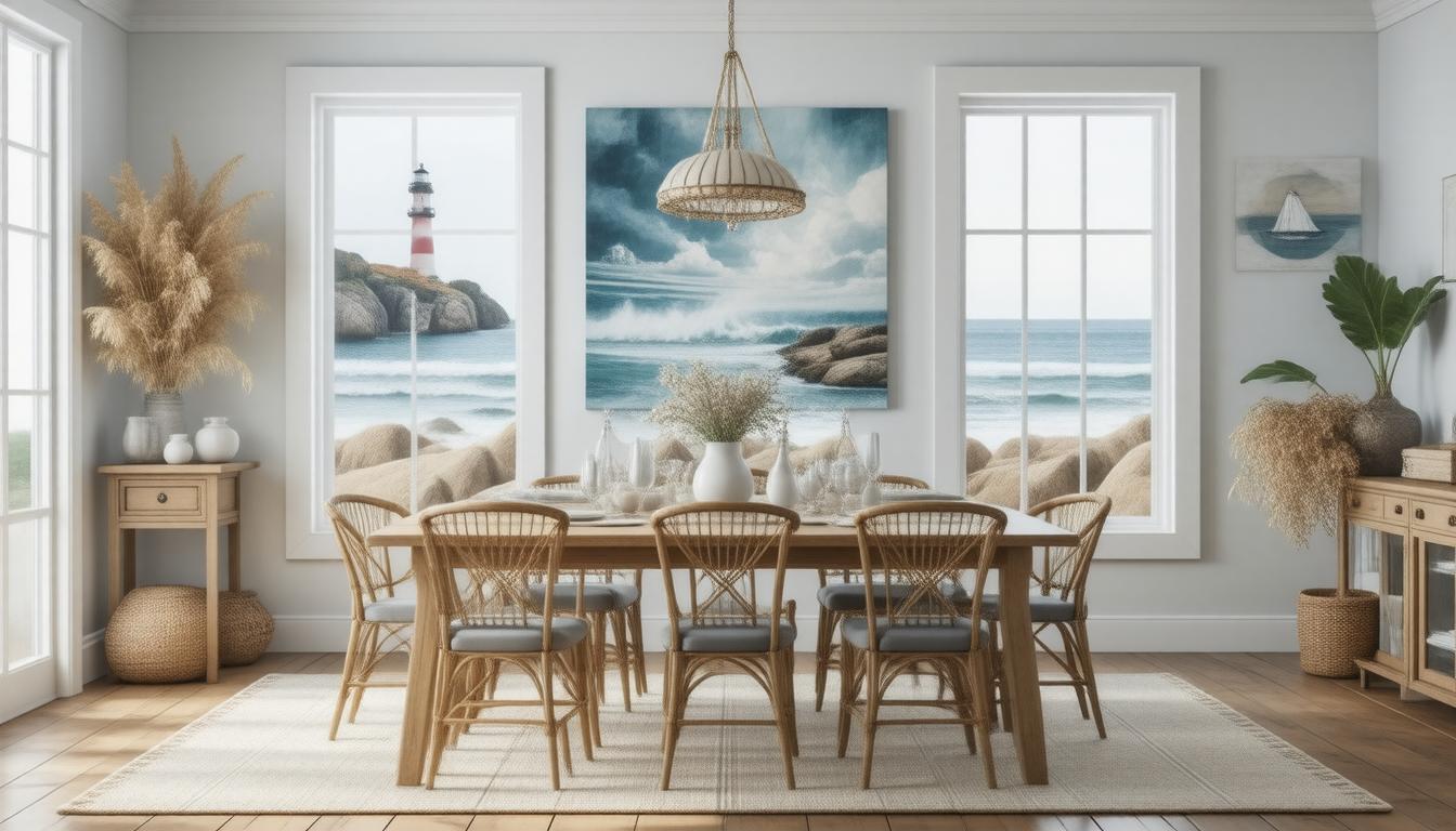 3. How to Incorporate Coastal Art into Your Dining Space
