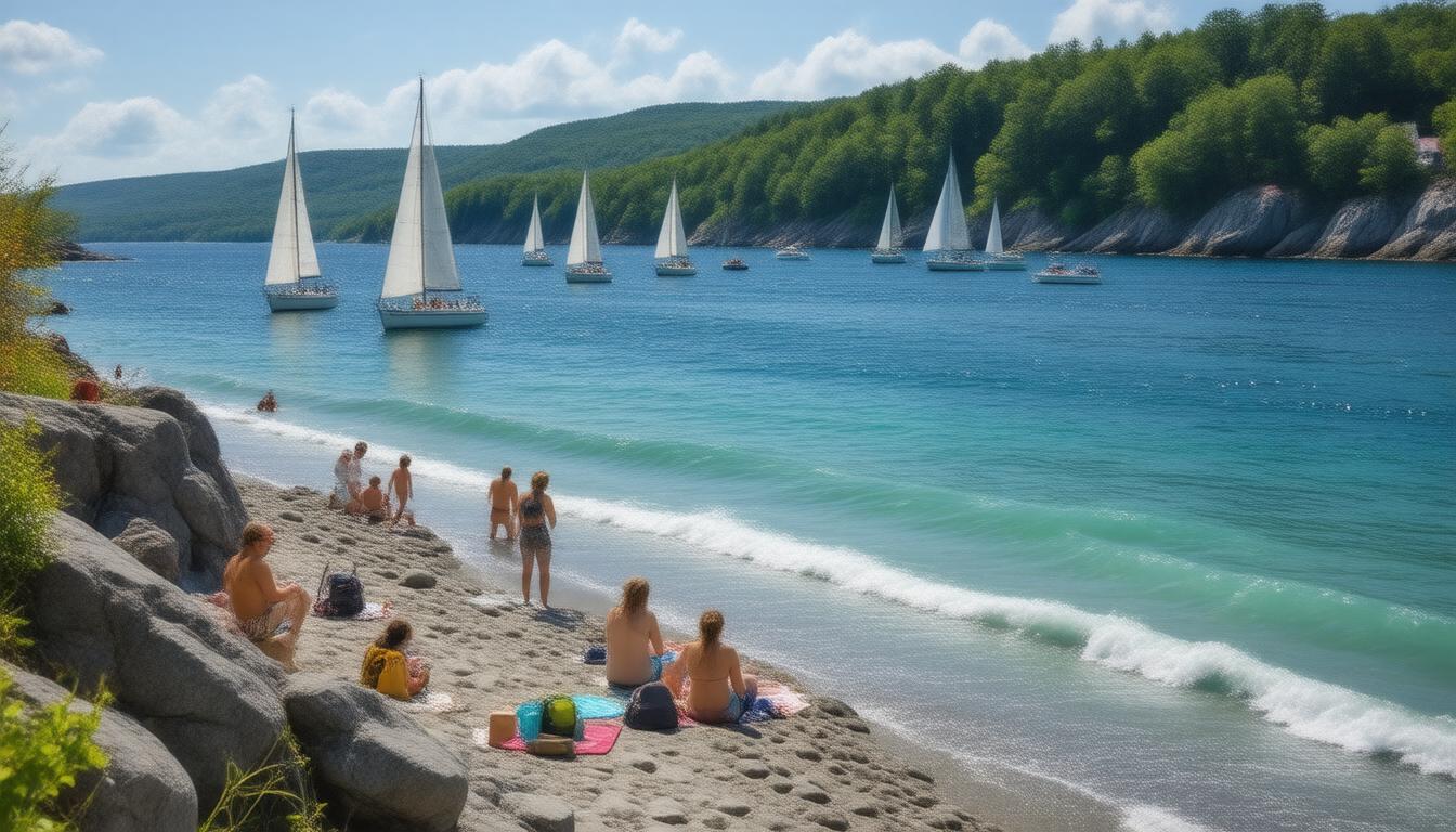 Capturing the Essence of Summer in Bar Harbor: A Journey Through Stunning Paintings
