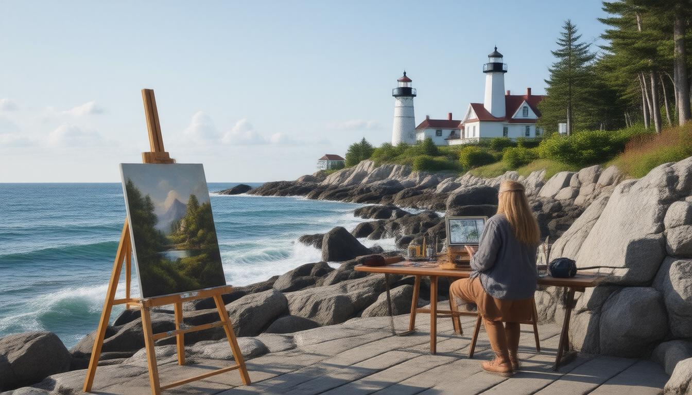 Famous Artists and Their Contributions to Bar Harbor