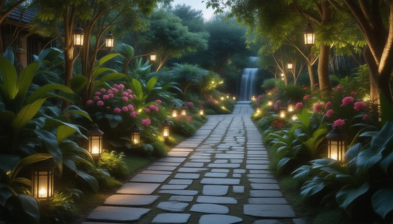 Tips for Designing Your Garden Lighting