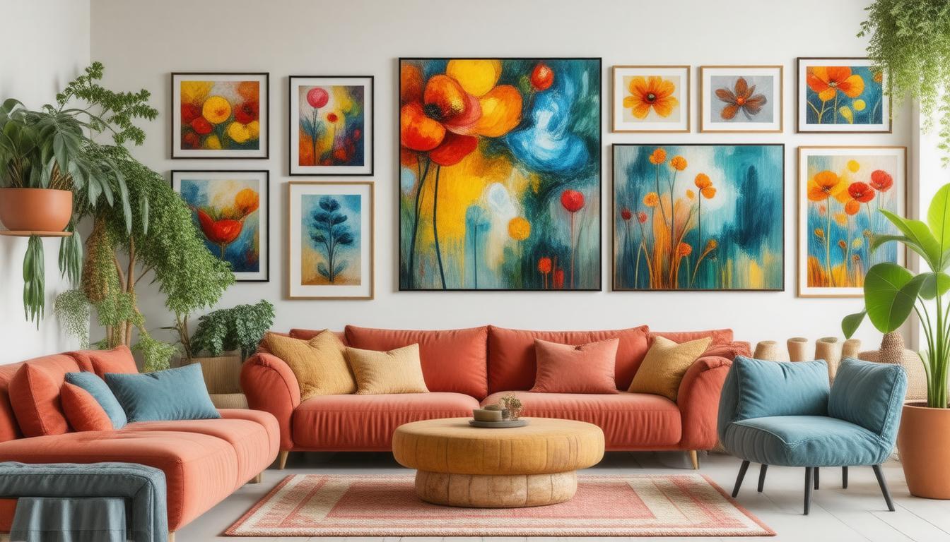 How to Choose the Right Colorful Art for Your Space