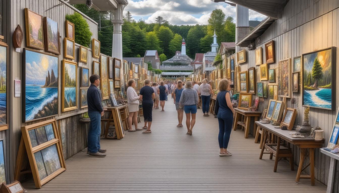 The Impact of Art Shows on the Bar Harbor Community