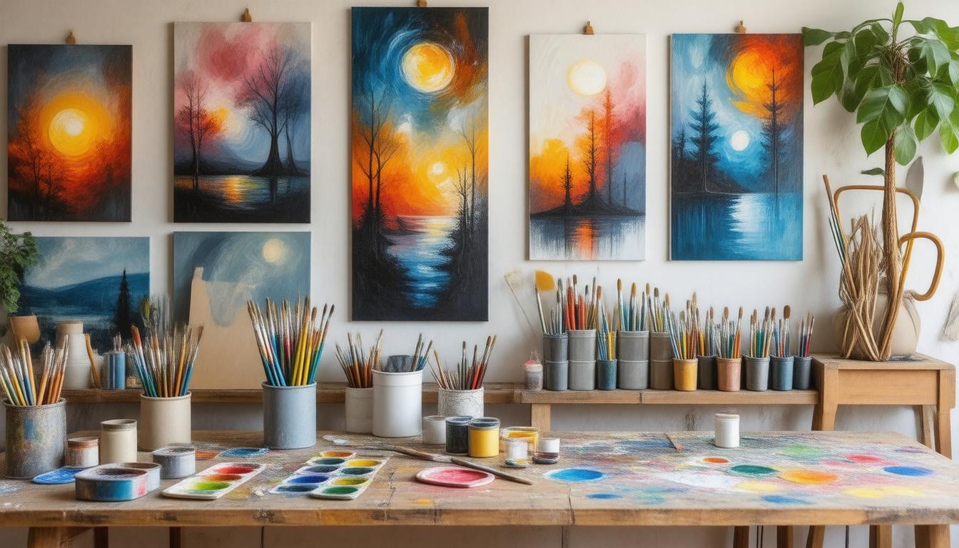 DIY Projects for Unique Artistic Touches