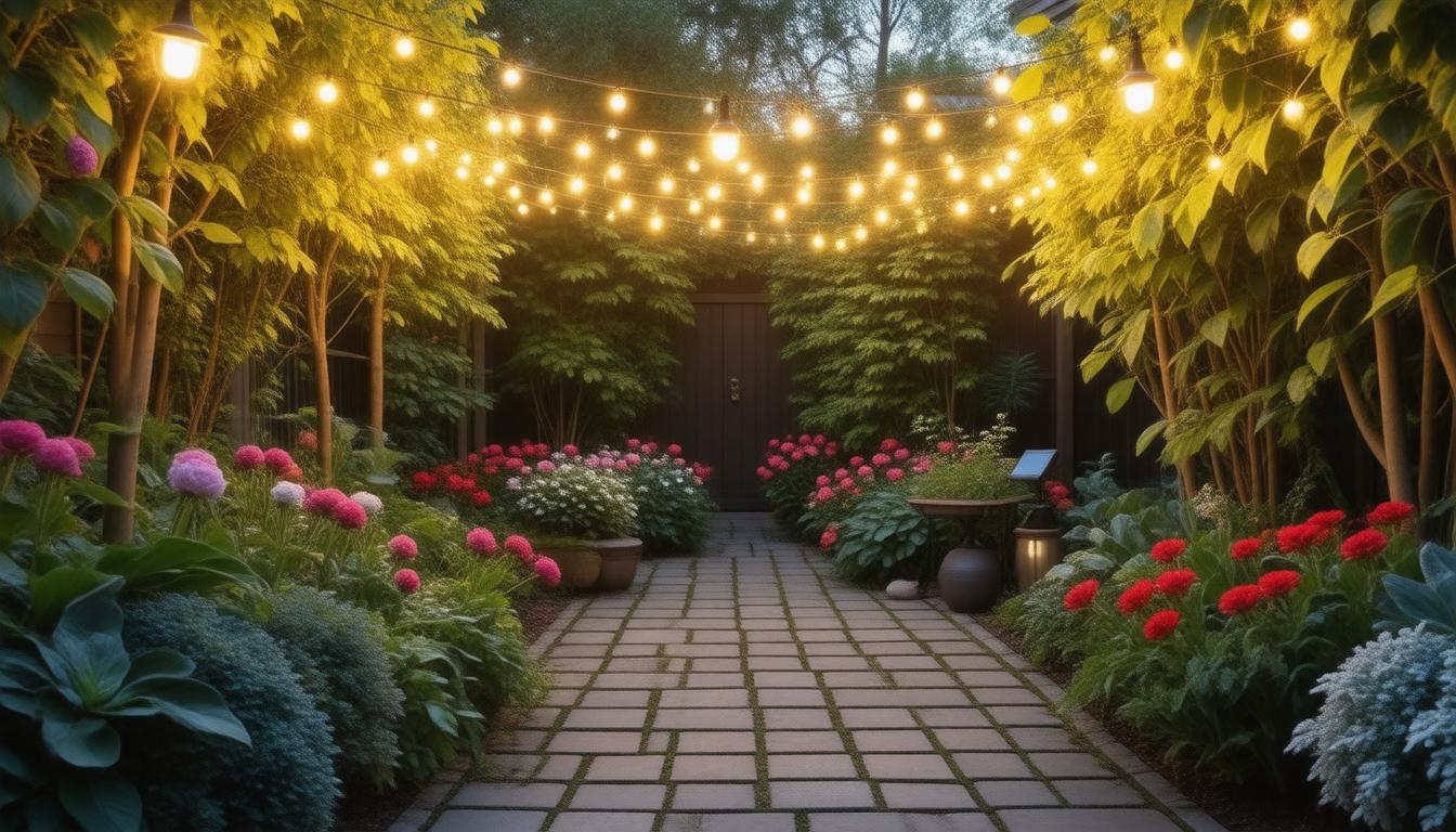 DIY Garden Lighting Ideas
