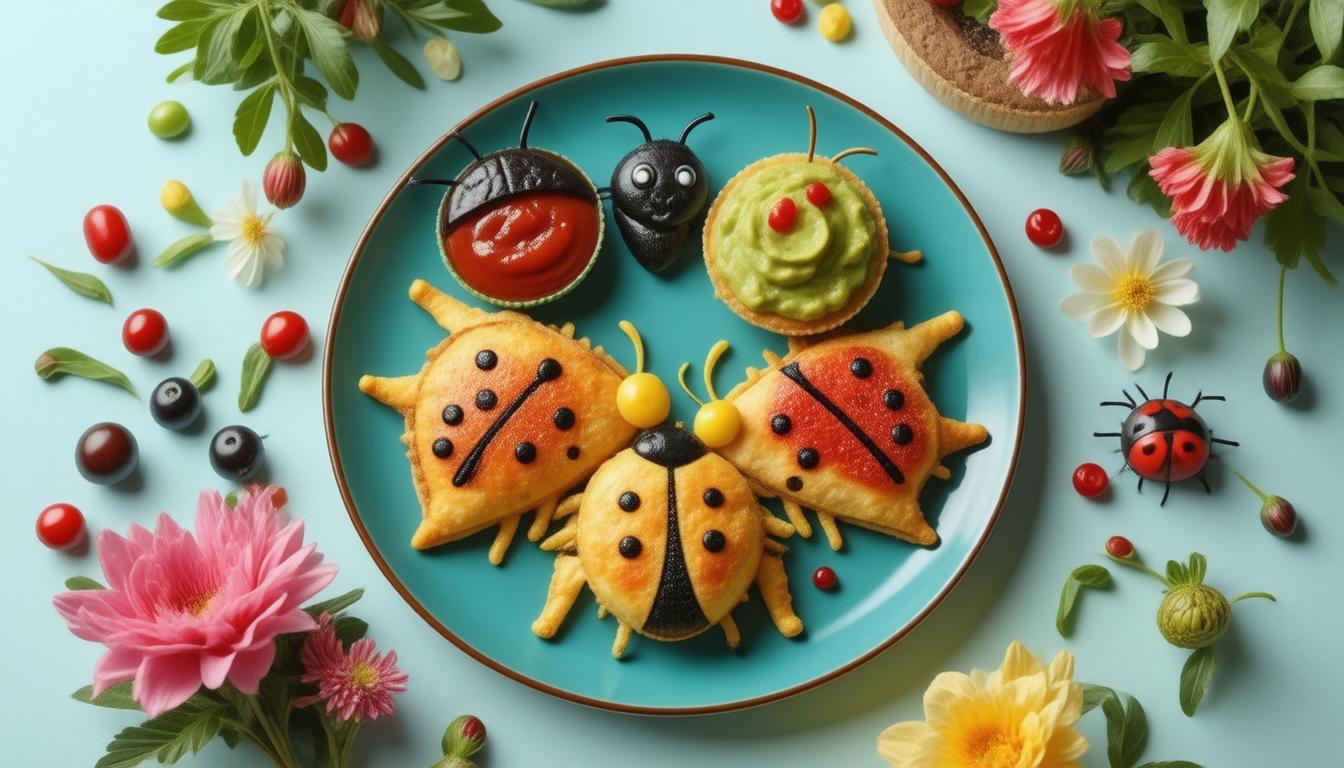Delightful Bug-Shaped Cheese Quesadillas: A Fun Twist for Your Next Family Meal!