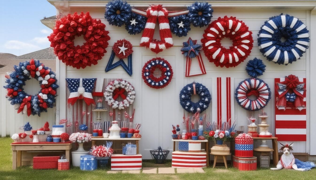 DIY Projects for Unique Patriotic Decorations