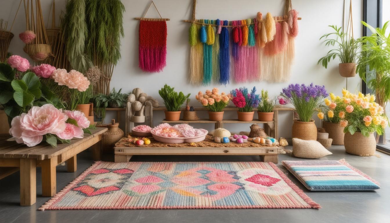 Crafting Success in 2024: Lucrative Trends and Mental Health Benefits of Rug Making and Paper Flowers