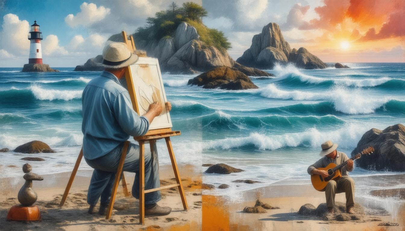 Exploring Different Art Forms Inspired by the Shoreline