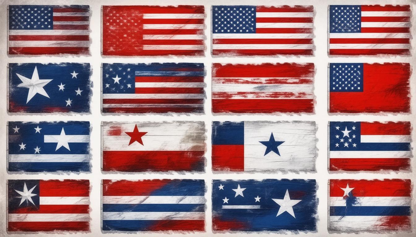 Celebrate Your Love for Country: Exploring Patriotic Art Featuring Flags