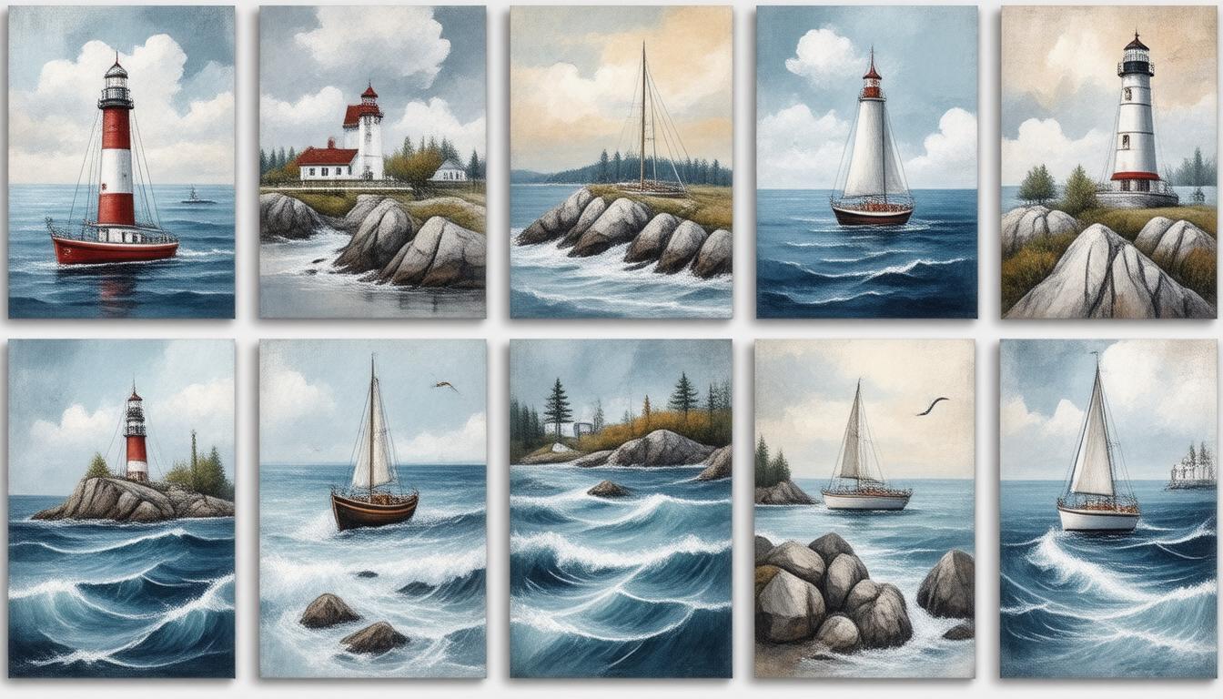 Discover Stunning Maine Nautical Artwork to Elevate Your Home Decor