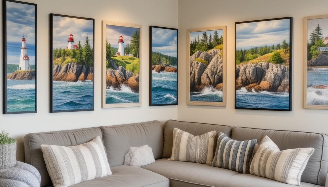 Selecting the Perfect Bar Harbor Framed Prints