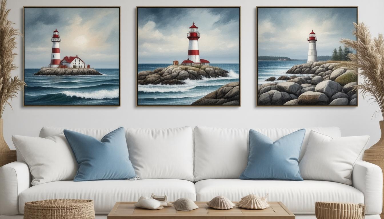 Accessorizing with Coastal Themes: Art, Cushions, and Decor