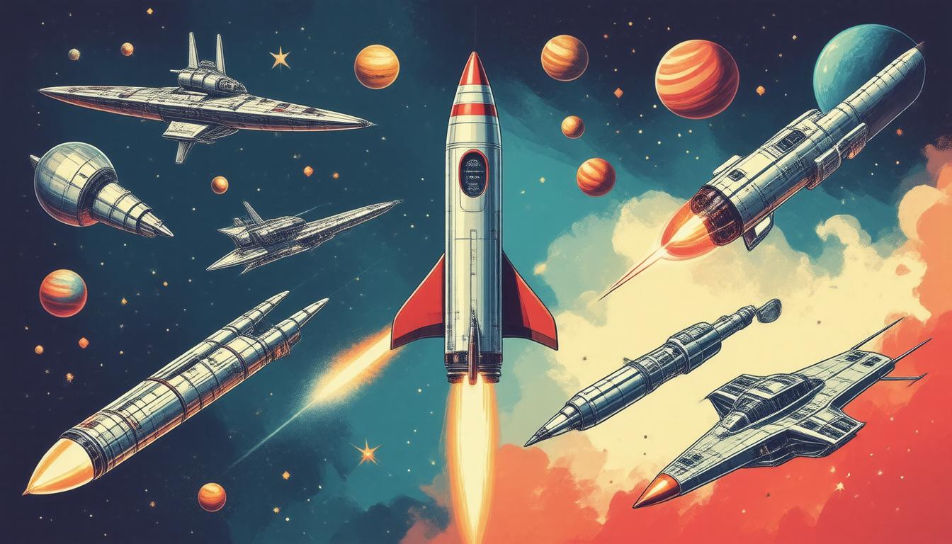 Notable Spaceships in Human History
