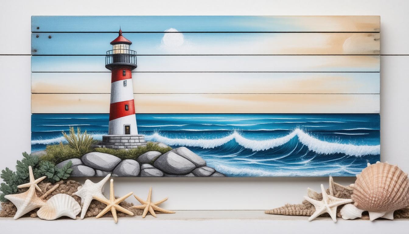 DIY Lighthouse Wall Art Projects