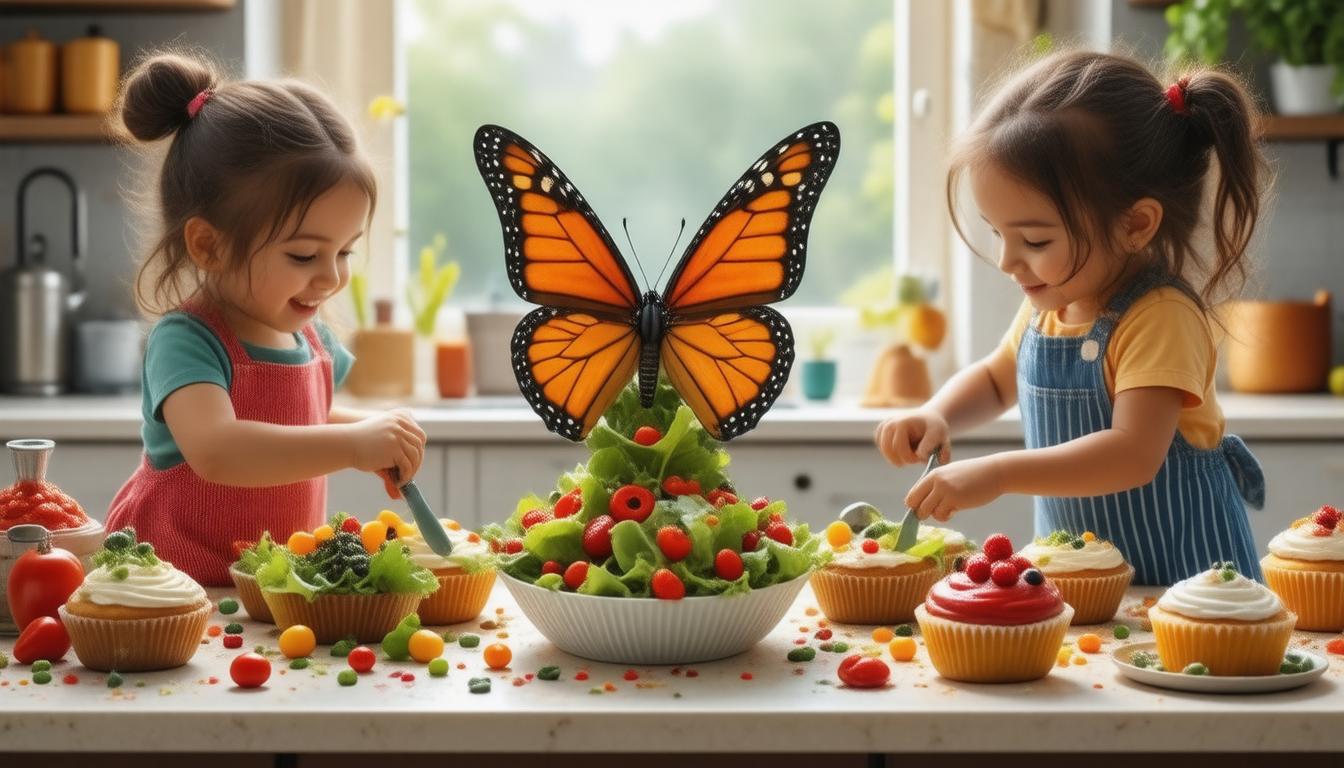 Delightful Butterfly Fruit Salad: A Whimsical Treat for Your Taste Buds!
