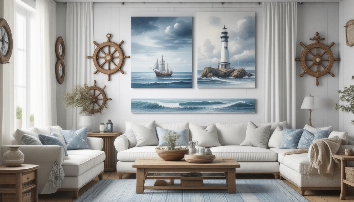 Creative Ideas for Incorporating Nautical Wall Hangings