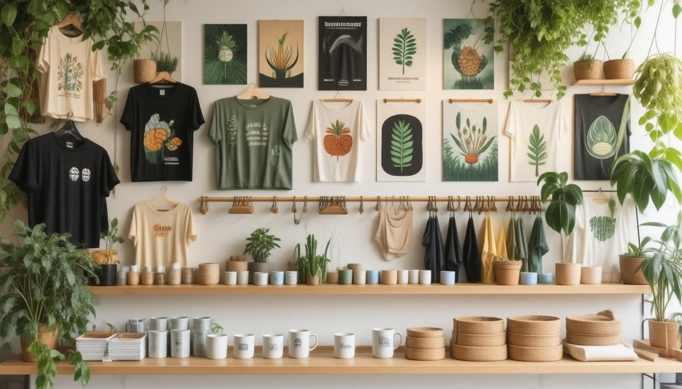 Elevate Your Style: Discover the Beauty of Eco-Conscious Shopping with Custom Art and Apparel